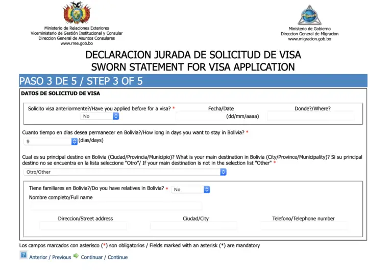 How to Get a Bolivian Visa as a US Citizen - Truth of Traveling