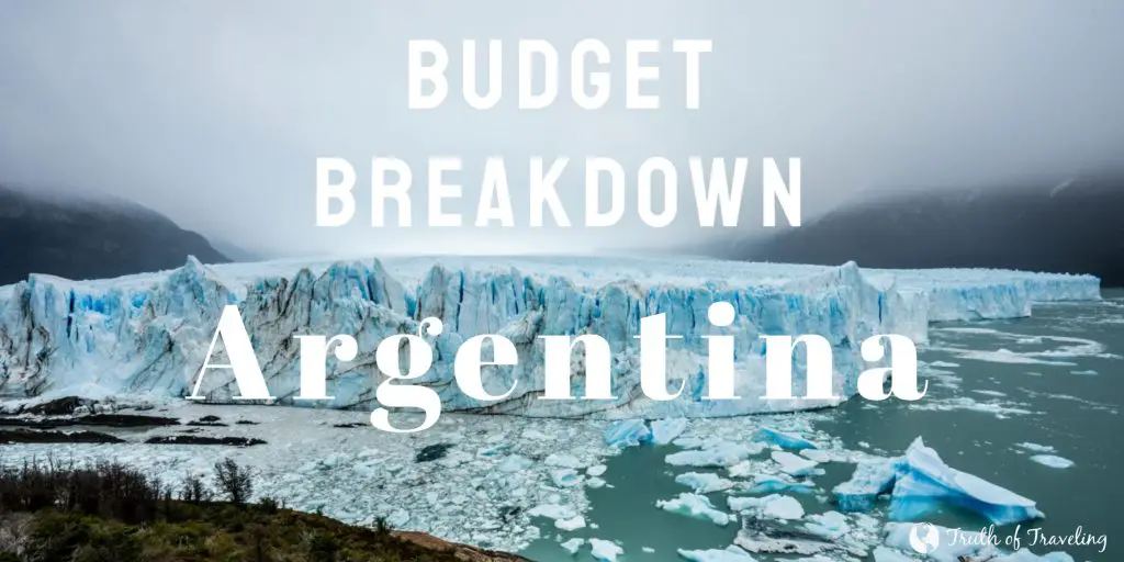 argentina average travel costs