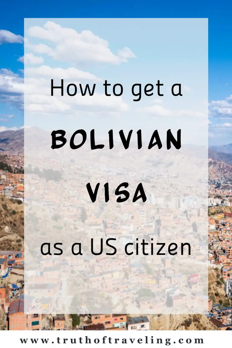 How To Get A Bolivian Visa As A US Citizen Truth Of Traveling   Bolivian Visa 1st Pin 768x1152 