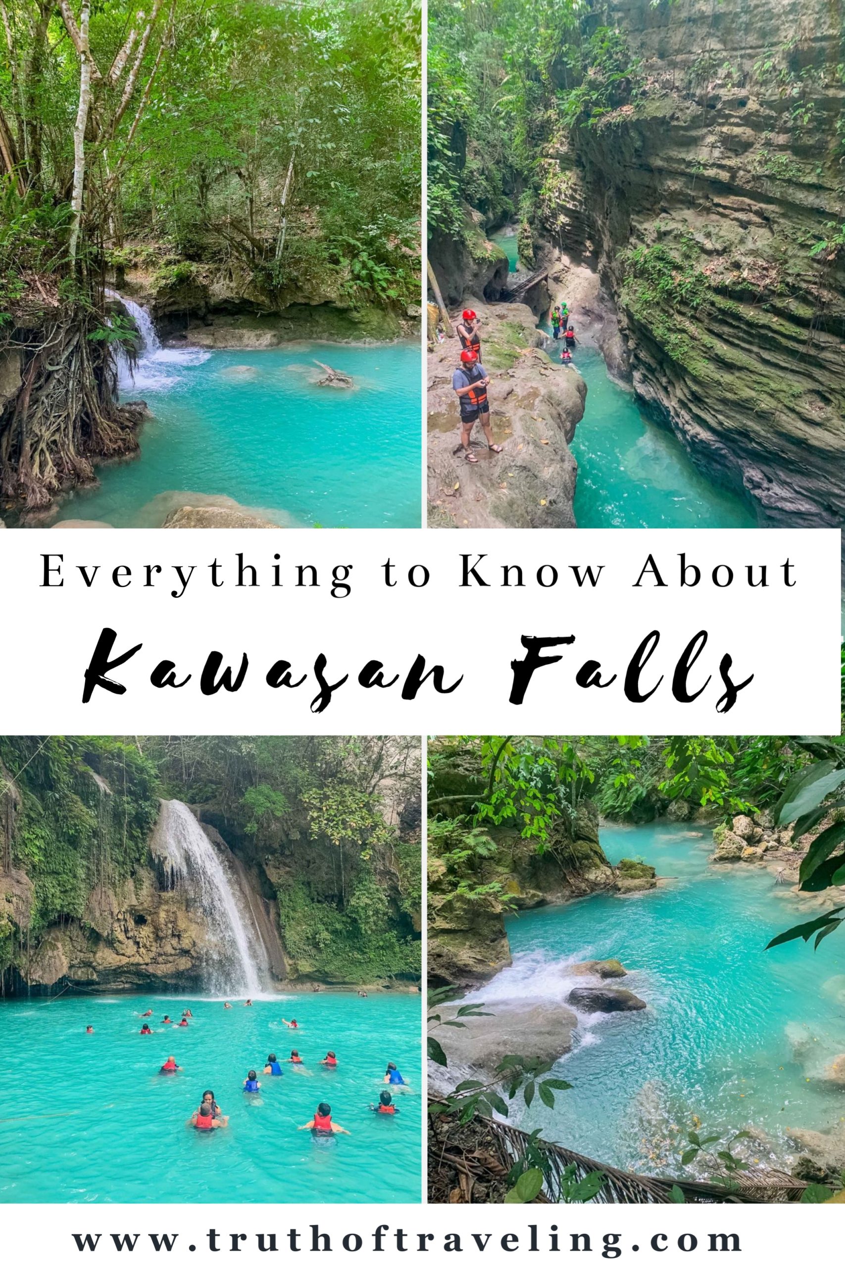 Everything You Need to Know about Canyoneering Kawasan Falls - Truth of ...