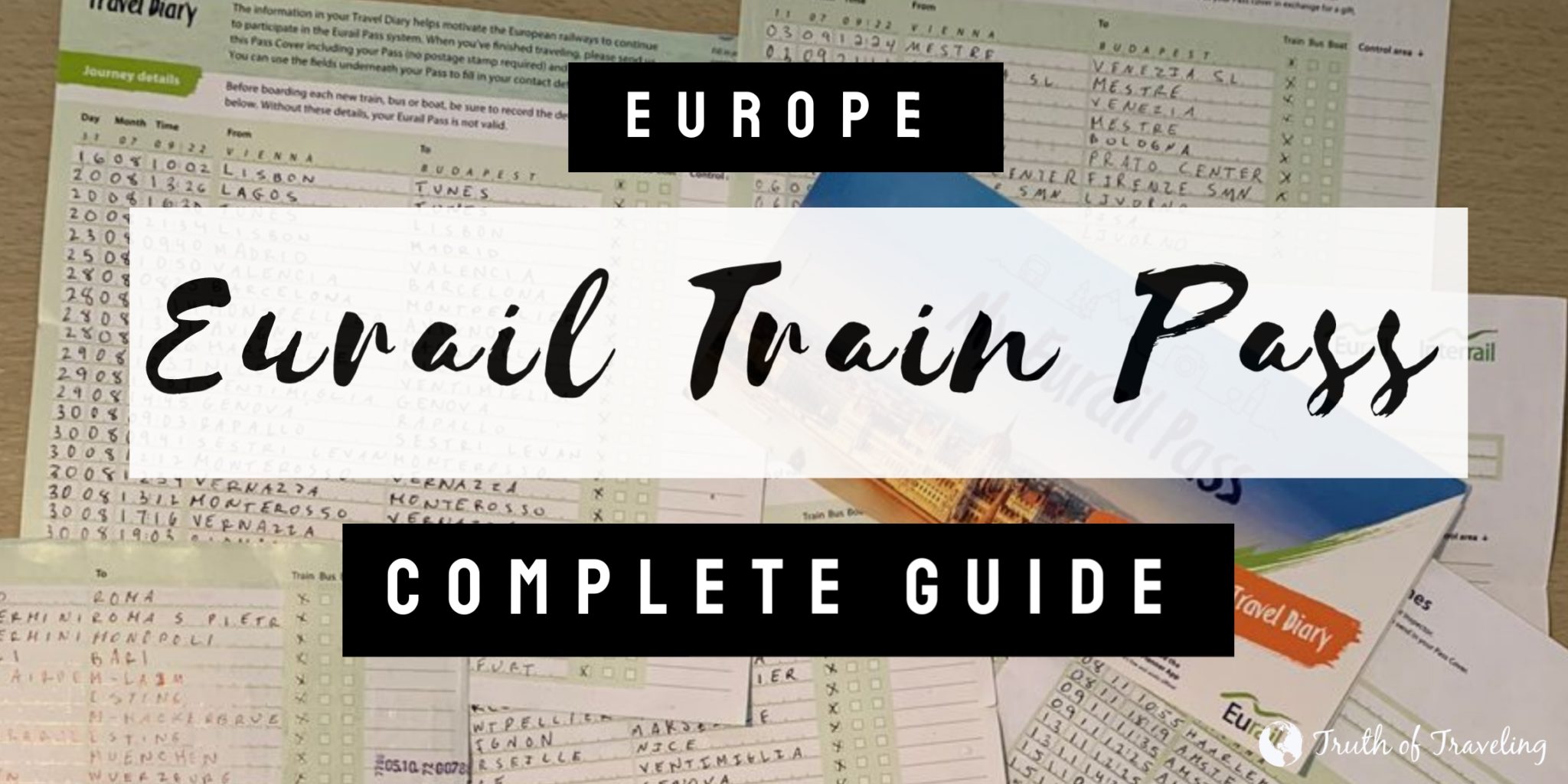Complete Guide to Traveling with a Eurail Pass Truth of Traveling