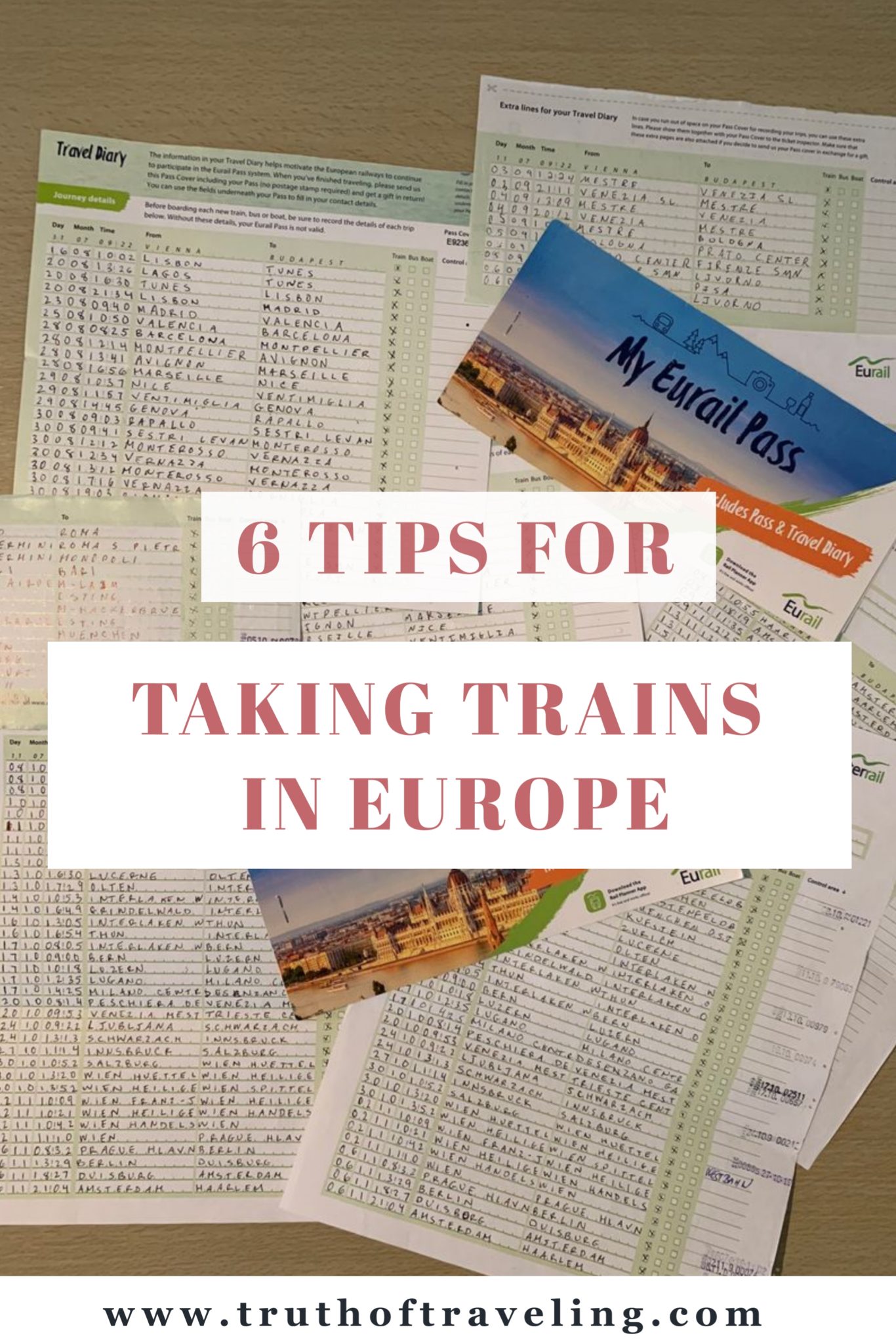 6 Tips For Taking Trains In Europe - Truth Of Traveling